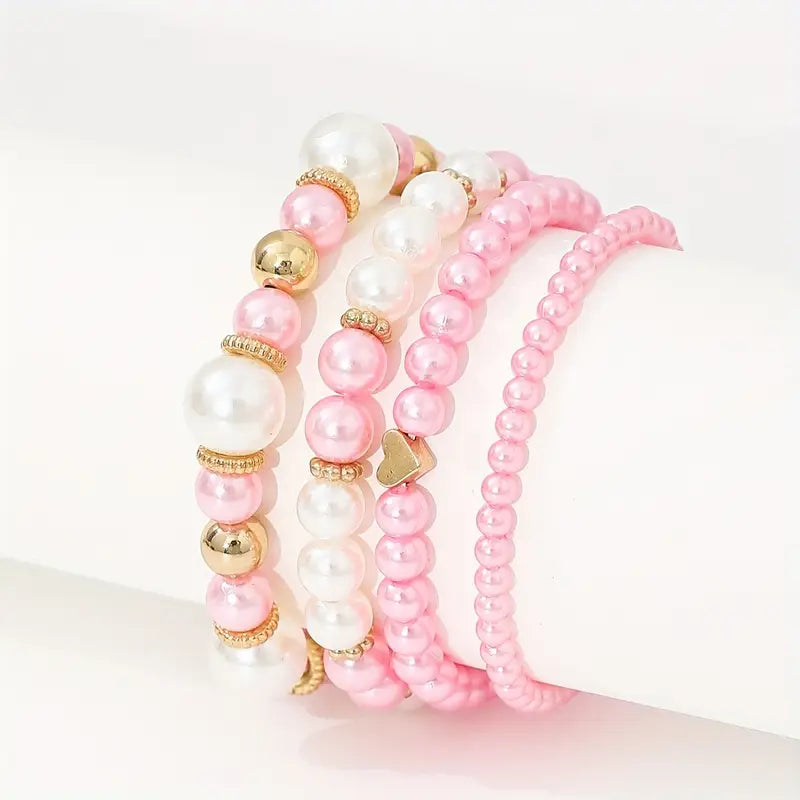 Unity Pearl Armband | Tillsammans mot bröstcancer